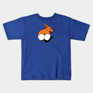 Corgi butt Kids T-Shirt